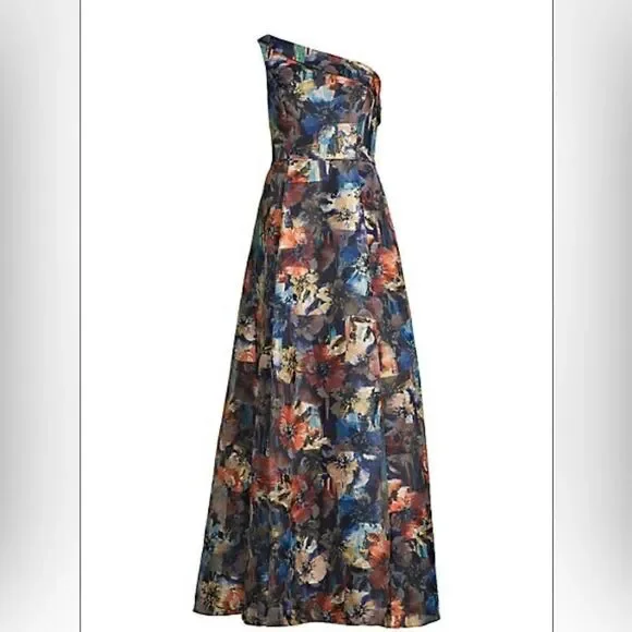 Aidan Mattox
One-Shoulder Floral Ball Gown - Picture 4 of 8